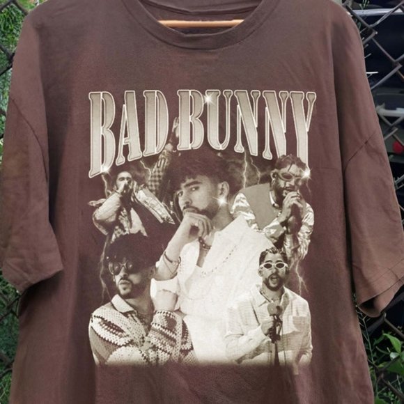 Vintage 90s Bad Bunny Shirt, Bad Bunny Tour Shirt, Bad Bunnyshirt, Bad Bunnygrap - Picture 1 of 1